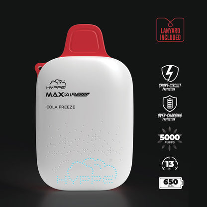 Hyppe Max Air - 5,000 Puffs