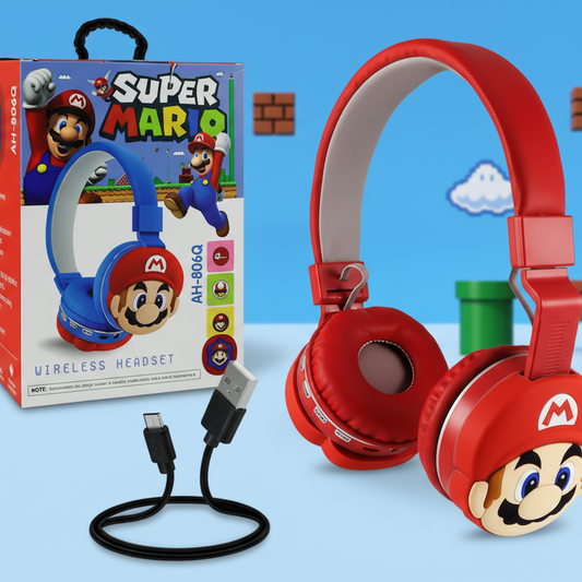 Audifonos Diadema Super Mario 806Q Silicon
