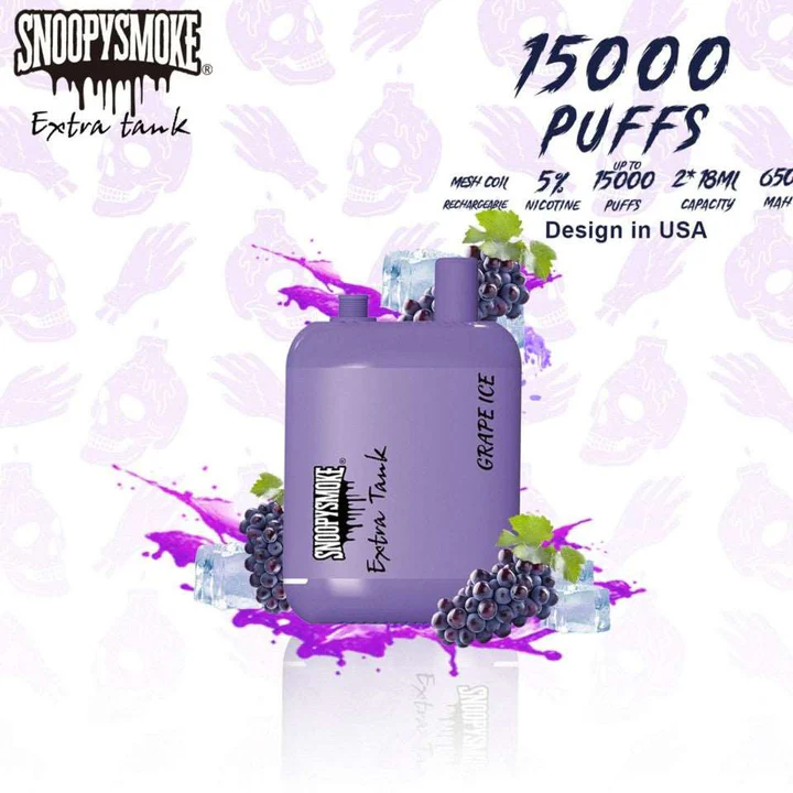 Snoopy Smoke Extra Tank - 15,000 Puffs