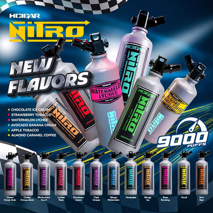 Hcigar Nitro - 9,000 Puffs