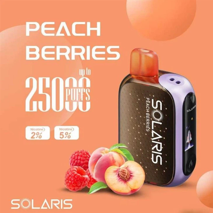 Solaris Solar Charging Vape - 25,000 Puffs
