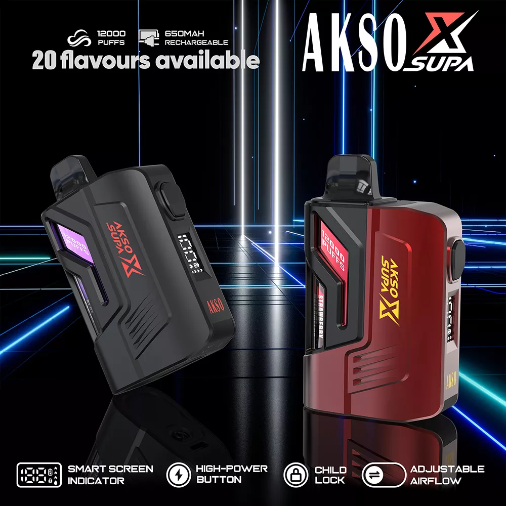 Hcigar Akso Supa X - 12,000 Puffs