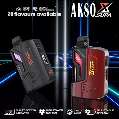 Hcigar Akso Supa X - 12,000 Puffs