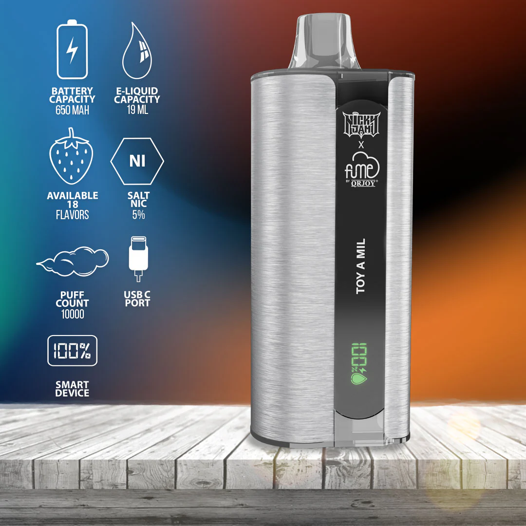 Fume by QRJOY Nicky Jam - 10,000 Puffs