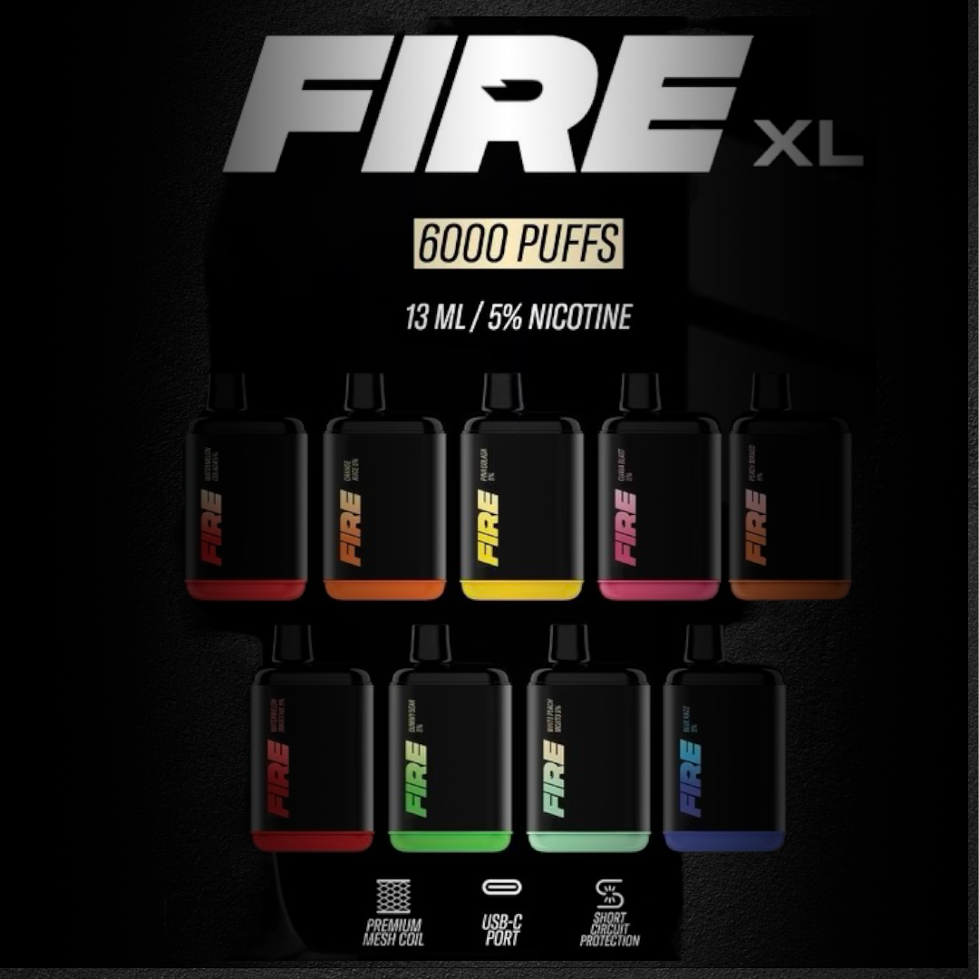 Fire XL - 6,000 Puffs