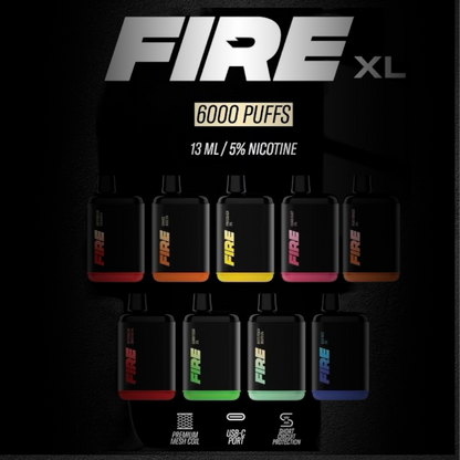 Fire XL - 6,000 Puffs
