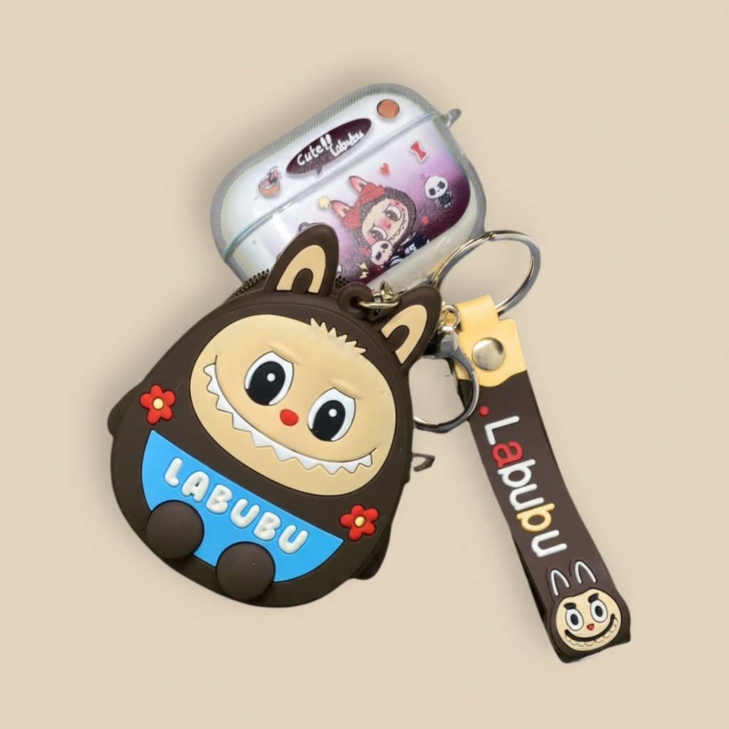 Audifonos Labubu con Monedero