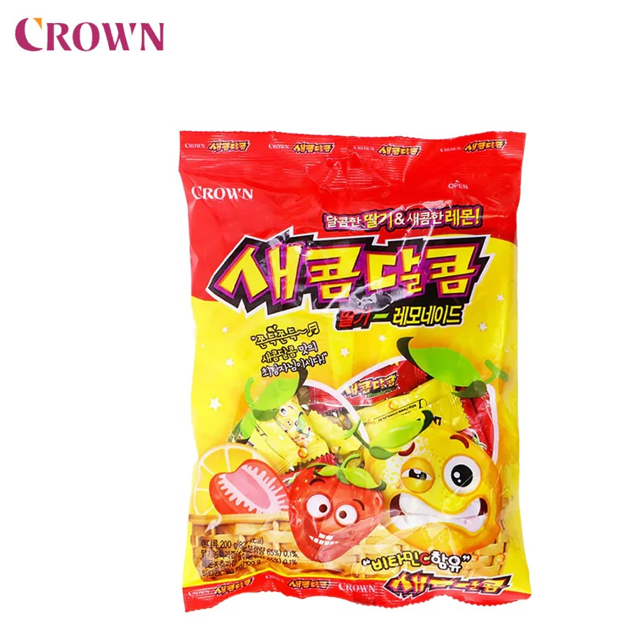 Crown secom fresa y limón 200g